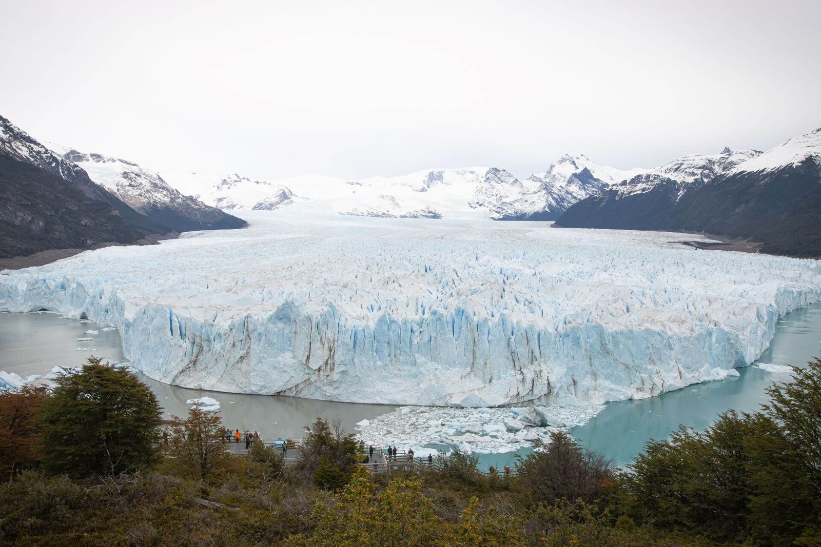 Frente del Glaciar Perito Moreno en la Patagonia argentina