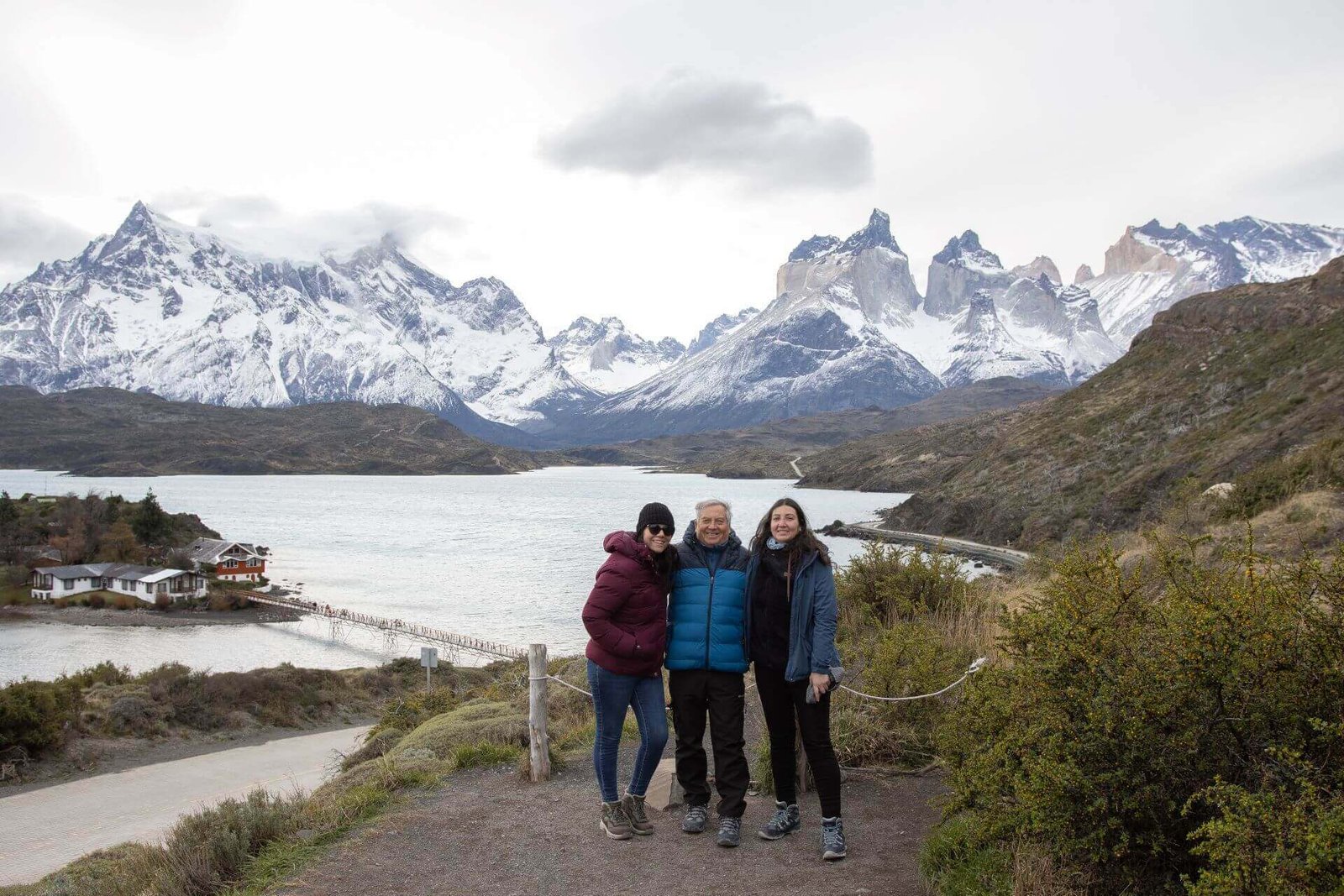 Mirador panorámico del Parque Nacional Torres del Paine en el Full Day